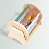 Montessori Rolling Ball Drum – Baby Early Learning Wooden Toy