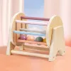 Montessori Rolling Ball Drum – Baby Early Learning Wooden Toy