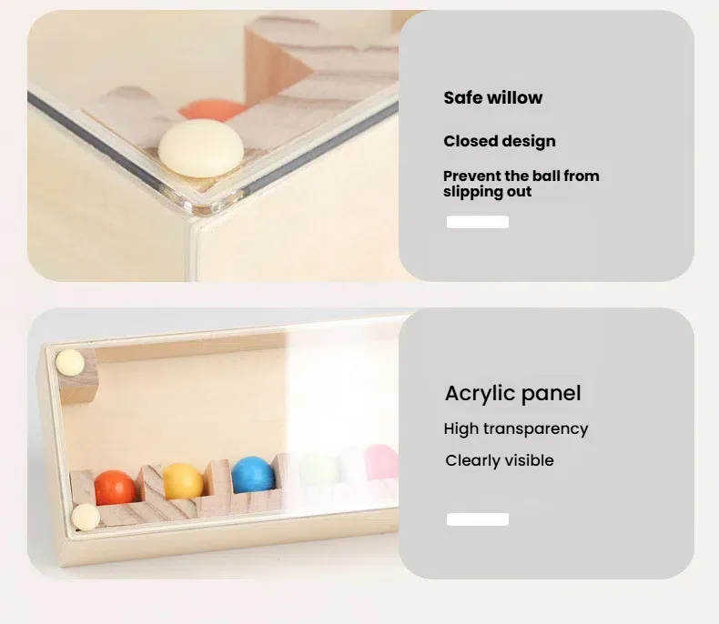 Color Matching Early Education Toys Wooden Bee Color Sorting Toy Montessori Toy Logical Thinking Game for Boys Girls Toy Gifts