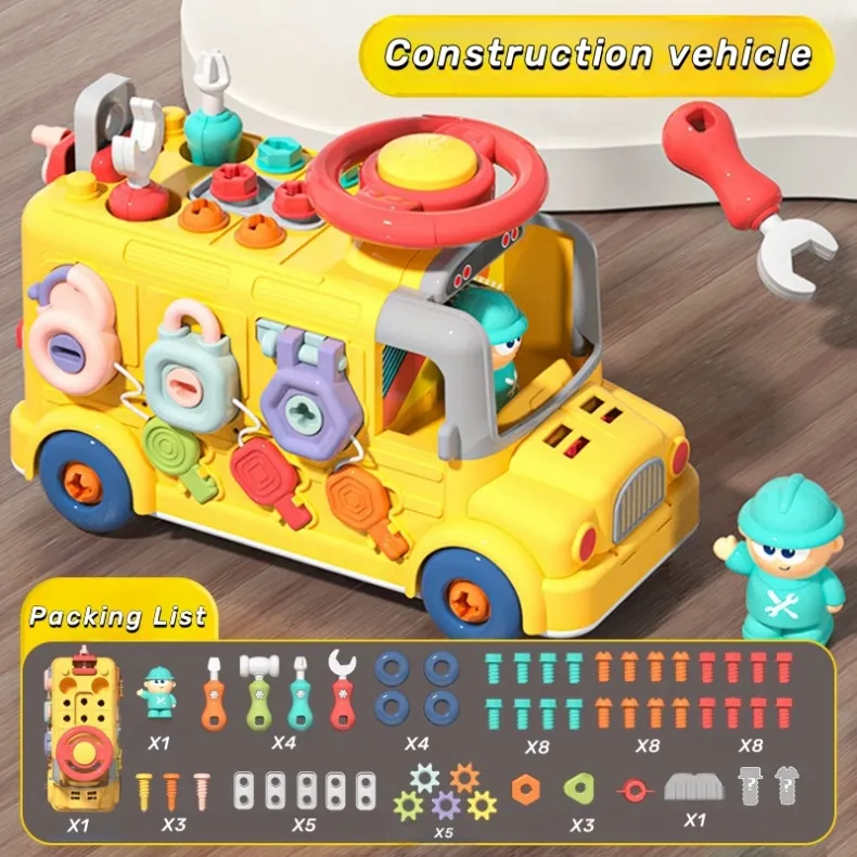 Busy Cube For Toddler Travel Toddler Busy Cube Fine Motor Skill Learning Activity Cube Toy For Home School Nursery Montessori