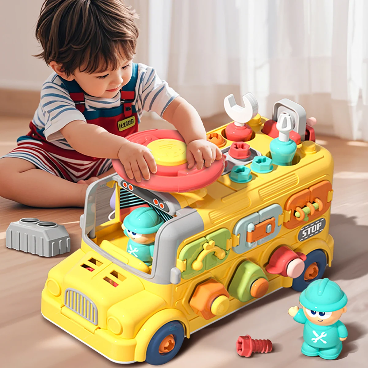 Toddler Busy Cube: Learning & Fine Motor Skills Activity Toy