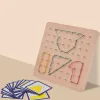 Montessori Tie Nail Board – Creative Graphic Learning Toy for Preschool Kids