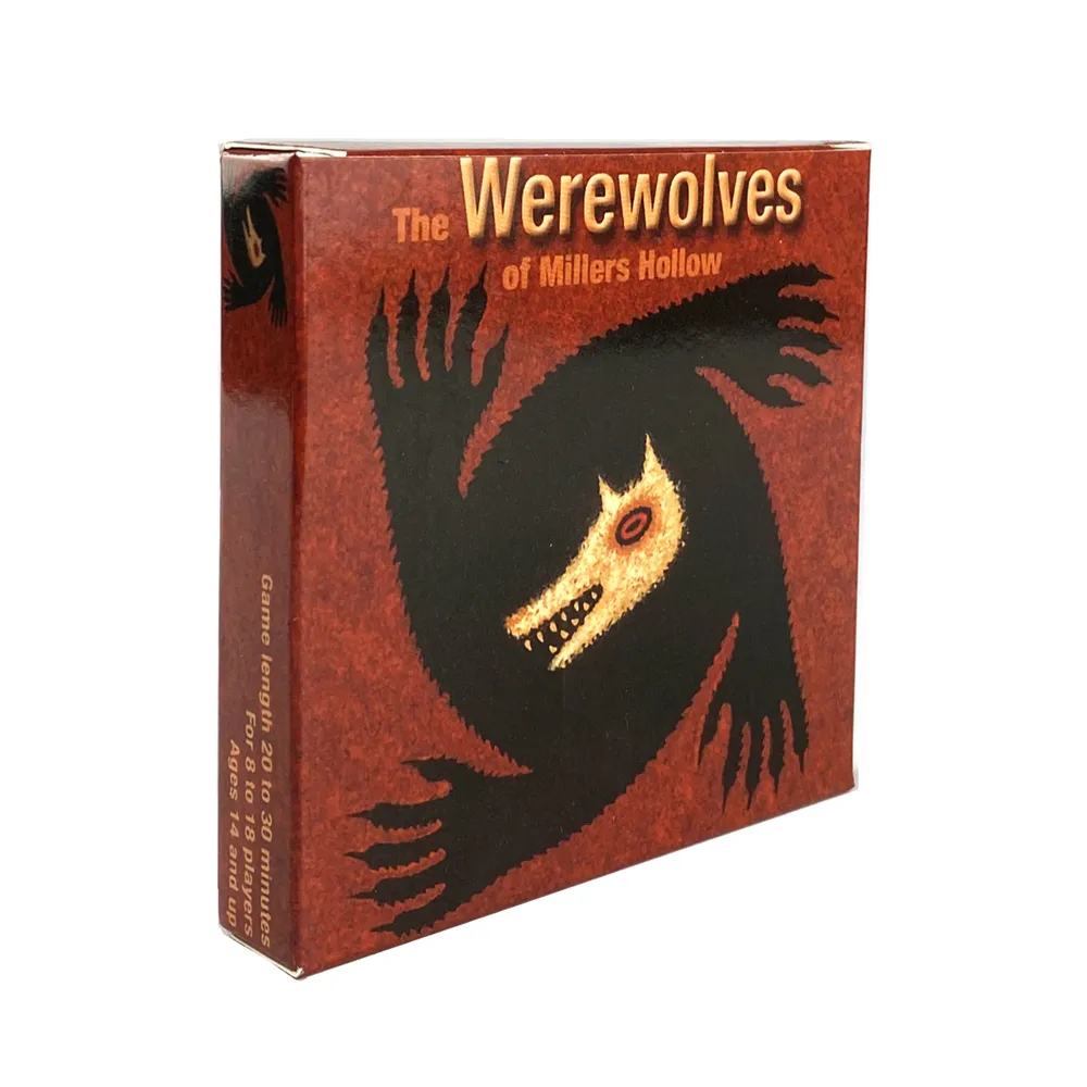 Werewolf Table Game Multi-Player Entertainment Competition Puzzle Leisure Board Card Game Family Friend Party Fun Playing Cards