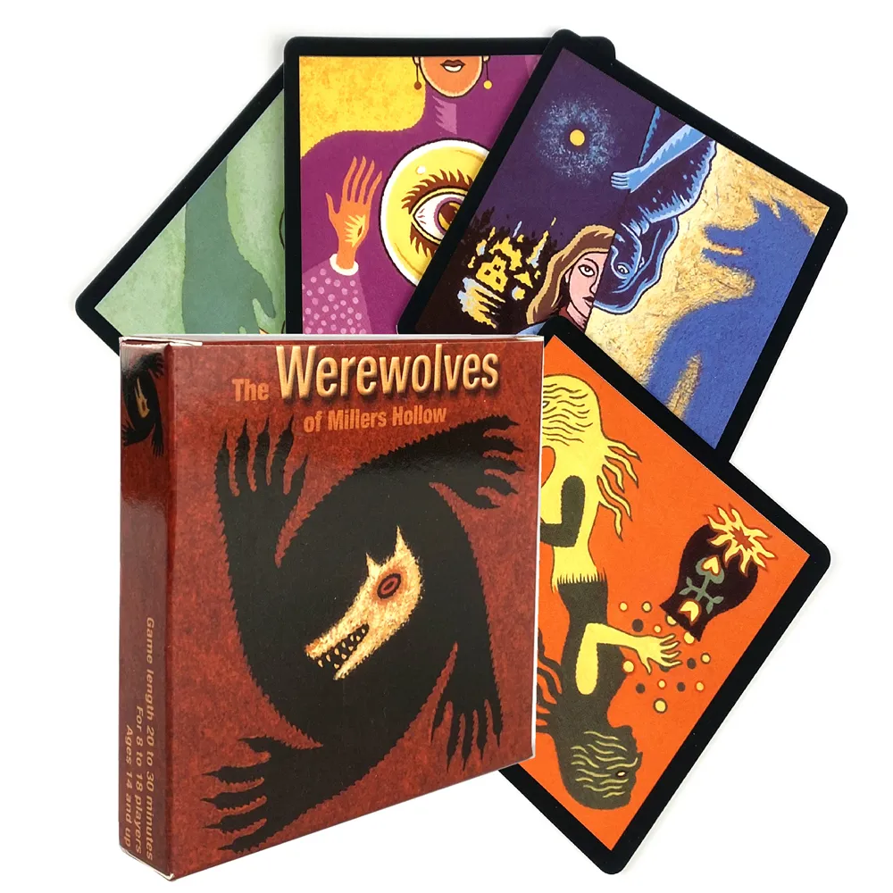 Werewolf Table Game – Family & Friend Competition Puzzle