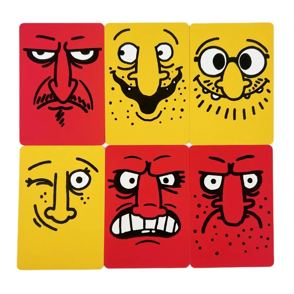 Good Face Bad Face Card Game Hilarious Party Travel Game for Family