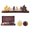 Travel Magnetic Chess Set – Folding Board & Plastic Pieces