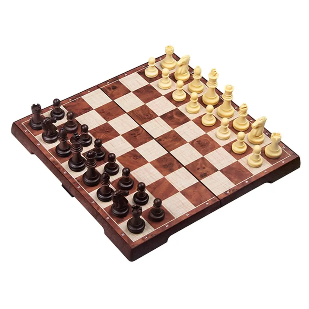 Travel Magnetic Chess Set – Folding Board & Plastic Pieces