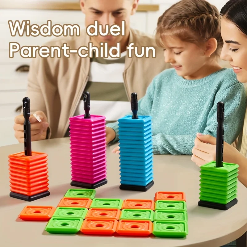 Interactive Strategy Game – Family Fun, Portable Five-in-a-Row