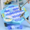 Save Penguin Ice Knocking Game – Interactive Wall Board Challenge