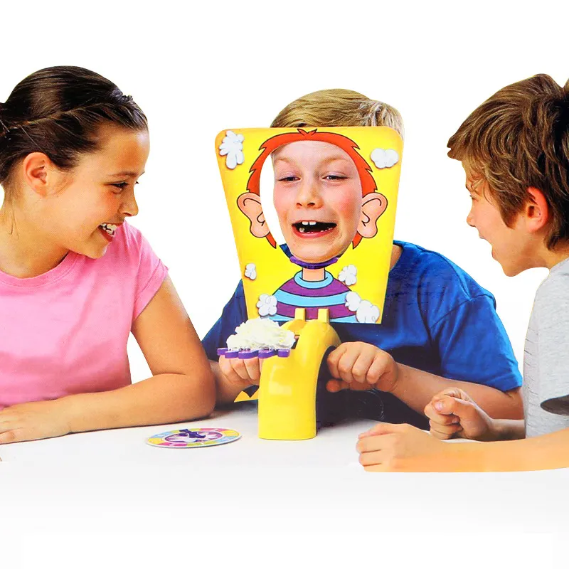 Pie Cream in Face Game Fun Party Family Board Tabletop Desktop Game for Kid party birthday wedding Toy Adult kids funny Gift