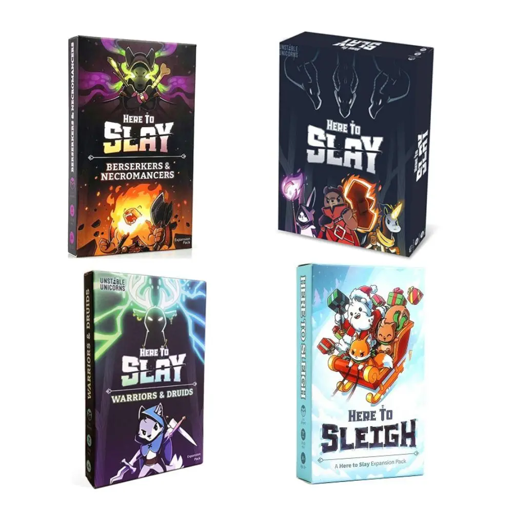 Here to Slay Expansion Pack – Strategic Card Game for Family & Friends
