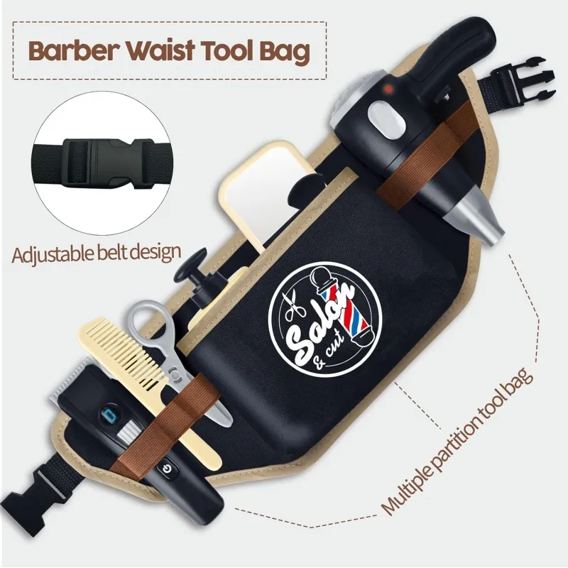 Kids Hair Salon Toys 10 PCS Pretend Play S Kit Styling Toy Boys Girls Used For Role Playing In Hair Salons Birthday Gift