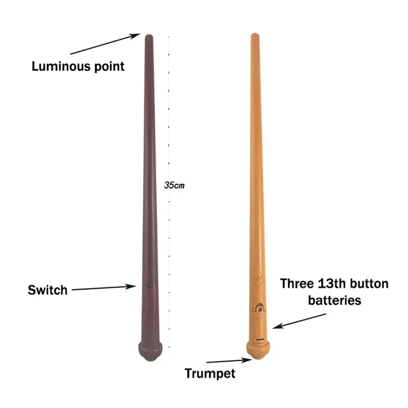 Magic Wand Wizard Stick Light Sound Festival Entertainment Group Activities Stage Role Playing Props Souvenir Party Gifts TMZ