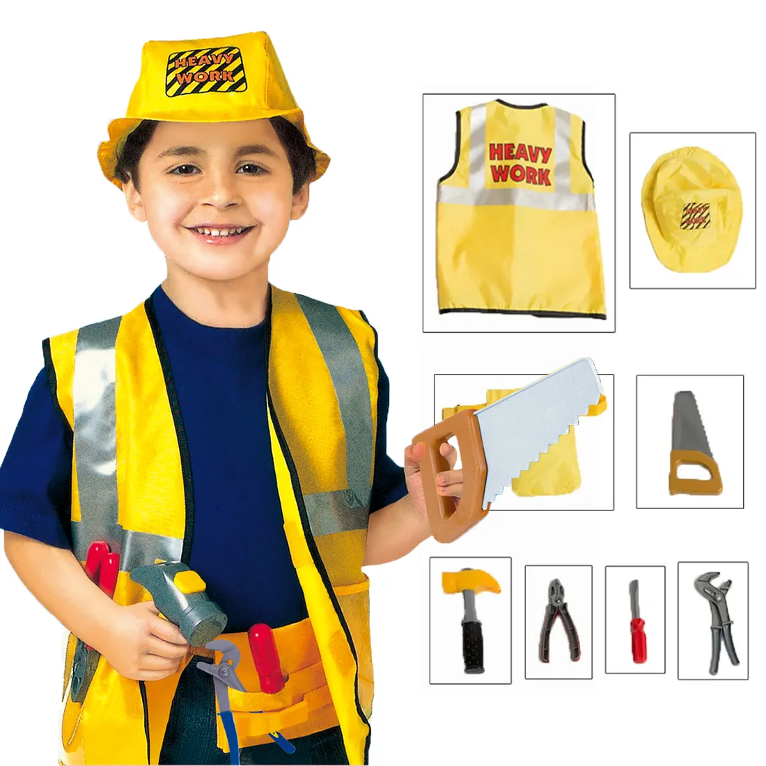 Umorden Kids Child Doctor Nurse Firefighter Astronaut Costume Occupation Game Role Play Kit Set for Boys Girls Party Fancy Dress