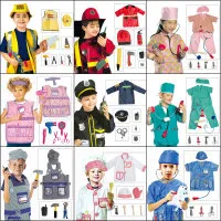 Kids' Occupation Role Play Costume Sets for Imaginative Play