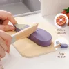 Wooden Pretend Food Set – Play Kitchen Cutting Toys for Kids
