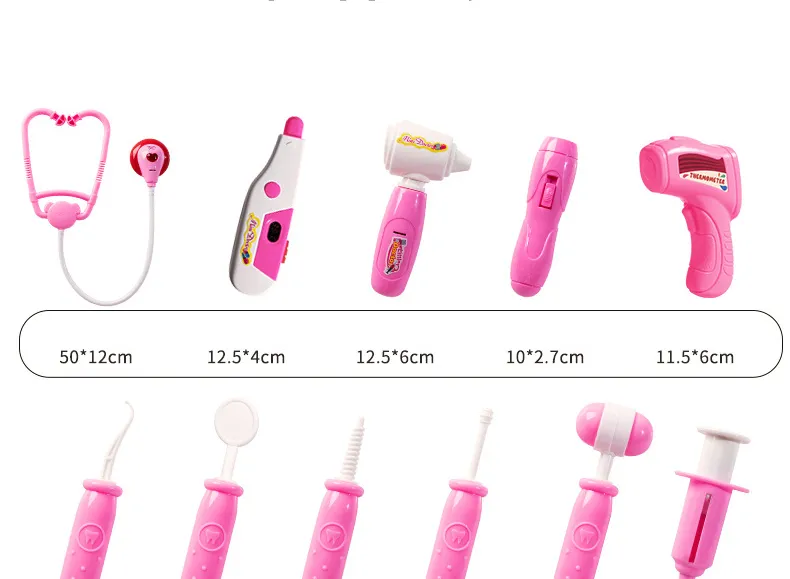 Children Doctor Play Set Simulation Nurse Toy Doctor Accessories for Kids Home Play Toys Doctor Set Toy Gift for Kids Boys Girls