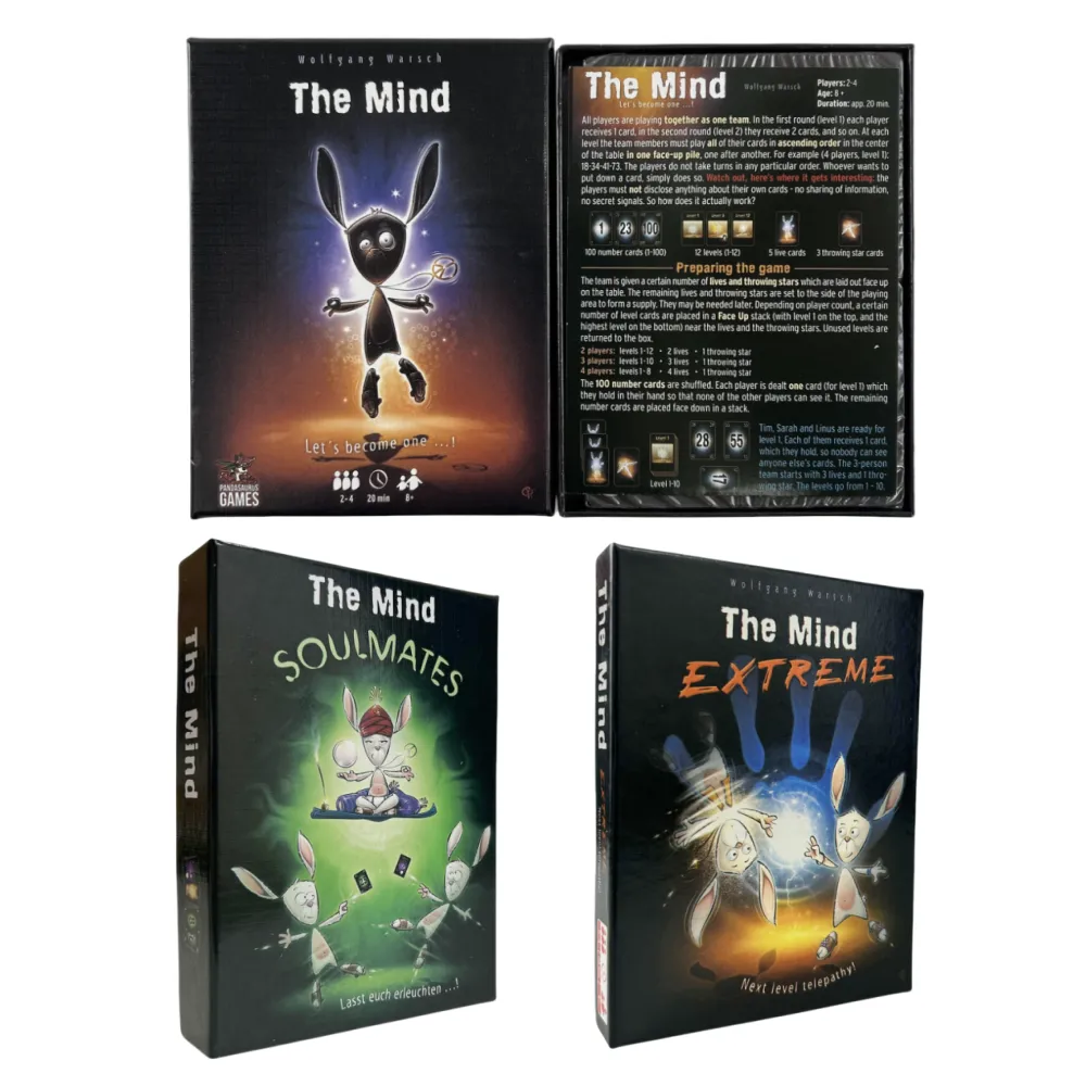 The Mind: Team Puzzle Card Game for Social Gatherings