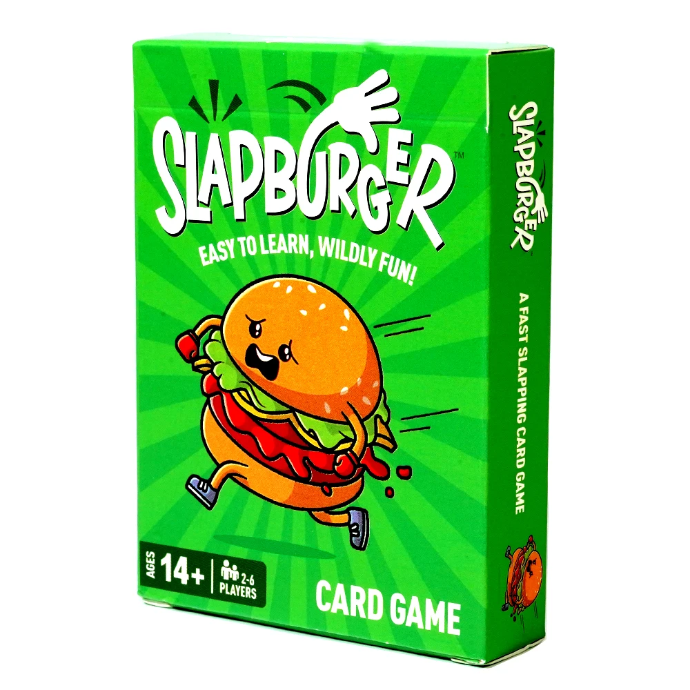 Slapburger: Fast Paced Card Game for Family & Friends