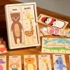 Cartoon Animal Matching Puzzle – Wooden Early Learning Toy