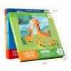 Portable Magnetic Puzzles Book – Vehicle, Ocean & Dinosaur Jigsaw Toys