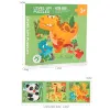 Kids Magnetic Puzzles Book – Educational Jigsaw Toys for Early Development