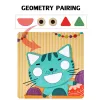 Magnetic Jigsaw Puzzle: Geometric Shape Matching Educational Toy
