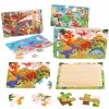 Logic Thinking Wooden Puzzle Jigsaw – Early Educational Toys for Kids