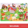 Logic Thinking Wooden Puzzle Jigsaw – Early Educational Toys for Kids