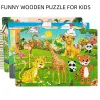 Logic Thinking Wooden Puzzle Jigsaw – Early Educational Toys for Kids