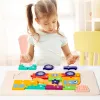3D Vehicle Wooden Puzzle – Hand-Eye Coordination Learning Toy