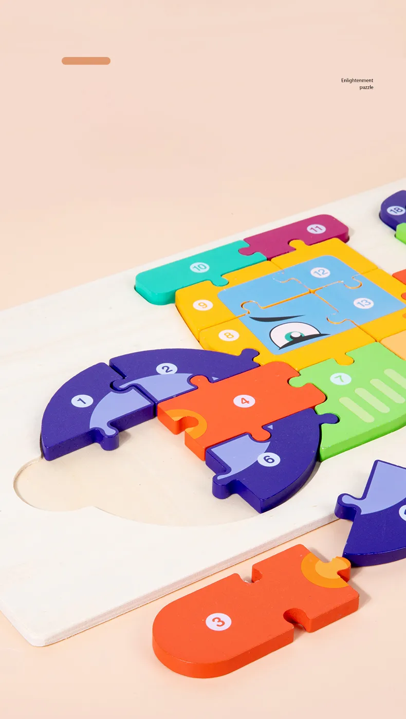 3D Vehicle Wooden Puzzle Hand-eye Coordination Transportation Jigsaw Puzzle Ages 1-5 Children Toddlers Preschool Educational Toy