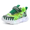 Dinosaur LED Light-Up Shoes for Boys – Casual Sports Sneakers