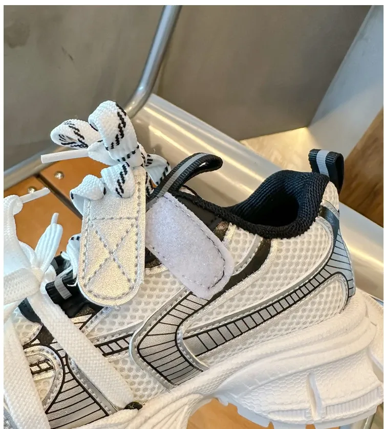 Children's Casual Shoes Spring Autumn Sports Shoes for Boy Fashion Soft Kids Students Sneakers for Girls School Versatile Mesh