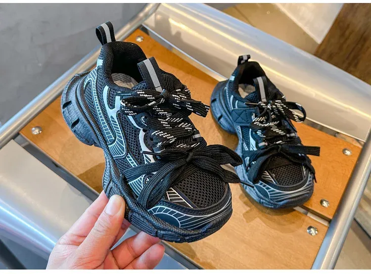 Children's Casual Shoes Spring Autumn Sports Shoes for Boy Fashion Soft Kids Students Sneakers for Girls School Versatile Mesh