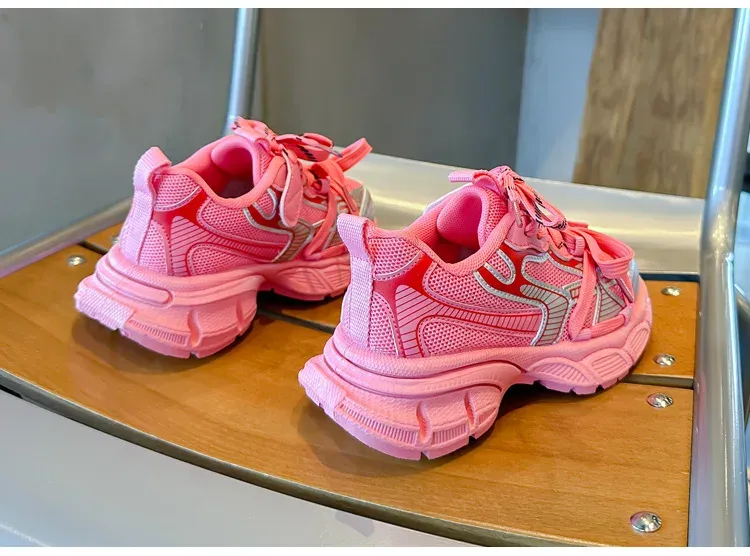Children's Casual Shoes Spring Autumn Sports Shoes for Boy Fashion Soft Kids Students Sneakers for Girls School Versatile Mesh