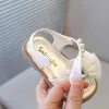 Girls' Fashion Sandals with Pearl & Diamond Appliques