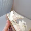 Girls' Fashion Sandals with Pearl & Diamond Appliques