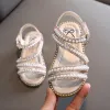 Girls' Rhinestone Princess Sandals – Summer Fashion Footwear