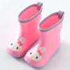 Kids Rain Boots – Waterproof Cartoon Toddler Water Shoes