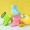 Cartoon Dinosaur Rain Boots – Waterproof Kids Overshoes