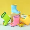 Cartoon Dinosaur Rain Boots – Waterproof Kids Overshoes