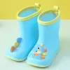 Cartoon Dinosaur Rain Boots – Waterproof Kids Overshoes