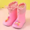 Cartoon Dinosaur Rain Boots – Waterproof Kids Overshoes