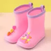 Cartoon Dinosaur Rain Boots – Waterproof Kids Overshoes