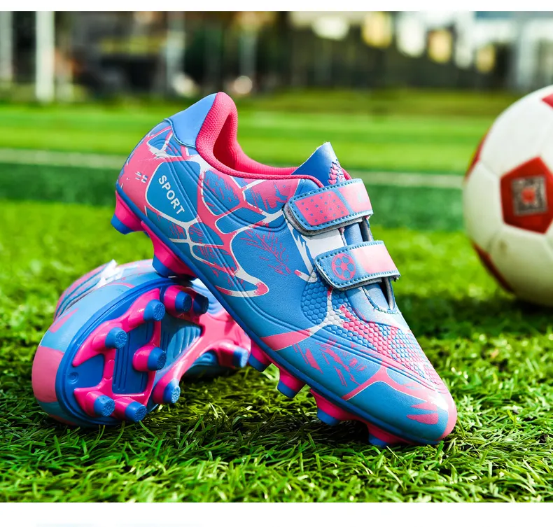 Kids Soccer Shoes FG/TF Football Boots Professional Cleats Grass Training Sport Footwear Boys Outdoor Futsal Soocer Boots 28-38