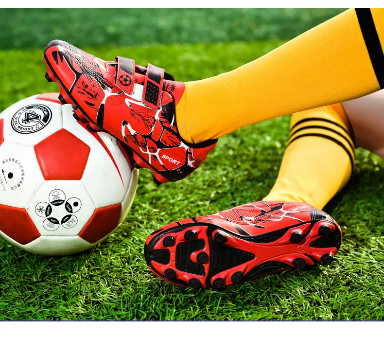 Kids Soccer Shoes FG/TF Football Boots Professional Cleats Grass Training Sport Footwear Boys Outdoor Futsal Soocer Boots 28-38