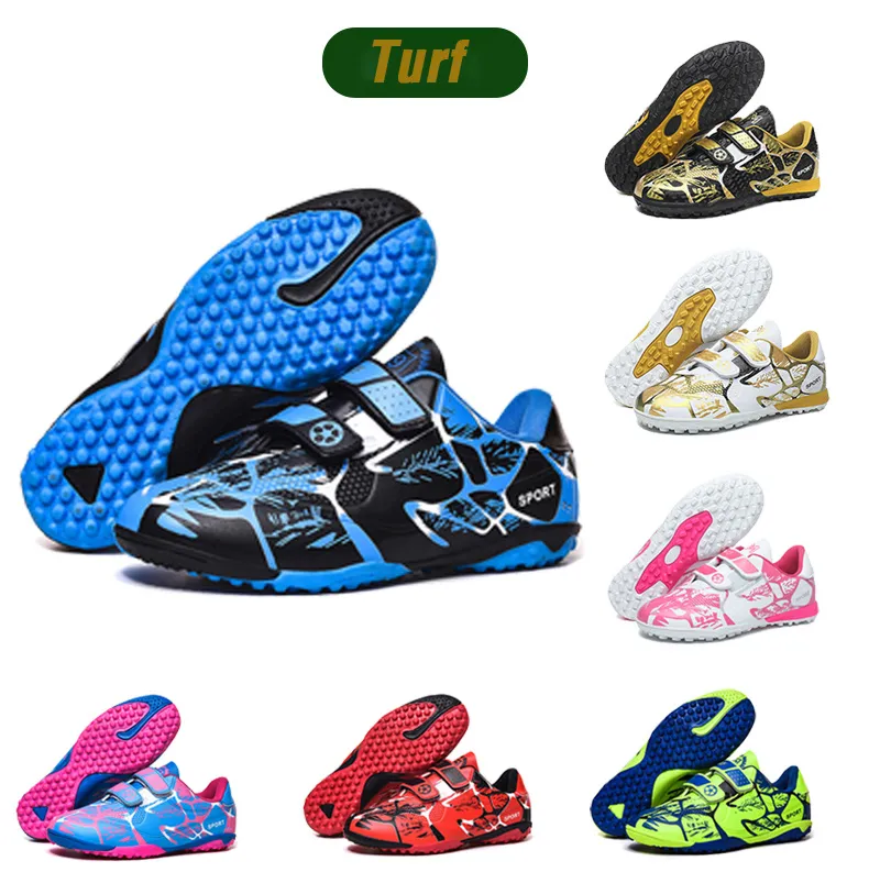 Kids Soccer Shoes FG/TF Football Boots Professional Cleats Grass Training Sport Footwear Boys Outdoor Futsal Soocer Boots 28-38