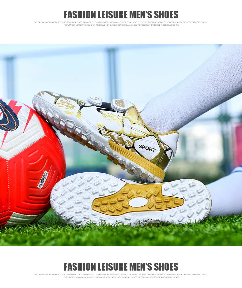 Kids Soccer Shoes FG/TF Football Boots Professional Cleats Grass Training Sport Footwear Boys Outdoor Futsal Soocer Boots 28-38