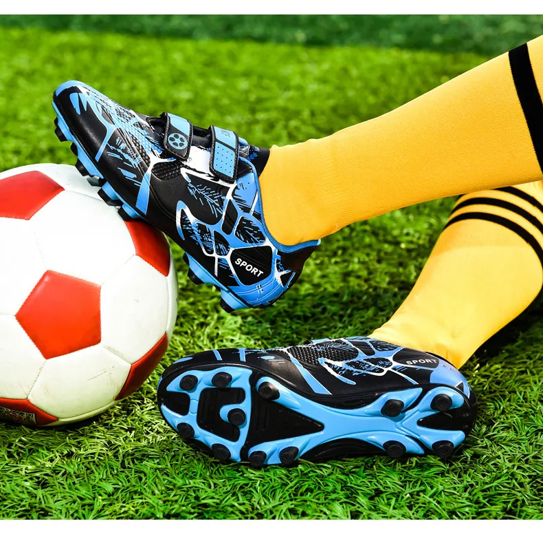 Kids Soccer Shoes FG/TF Football Boots Professional Cleats Grass Training Sport Footwear Boys Outdoor Futsal Soocer Boots 28-38